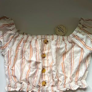 Aeropostale off the shoulder top